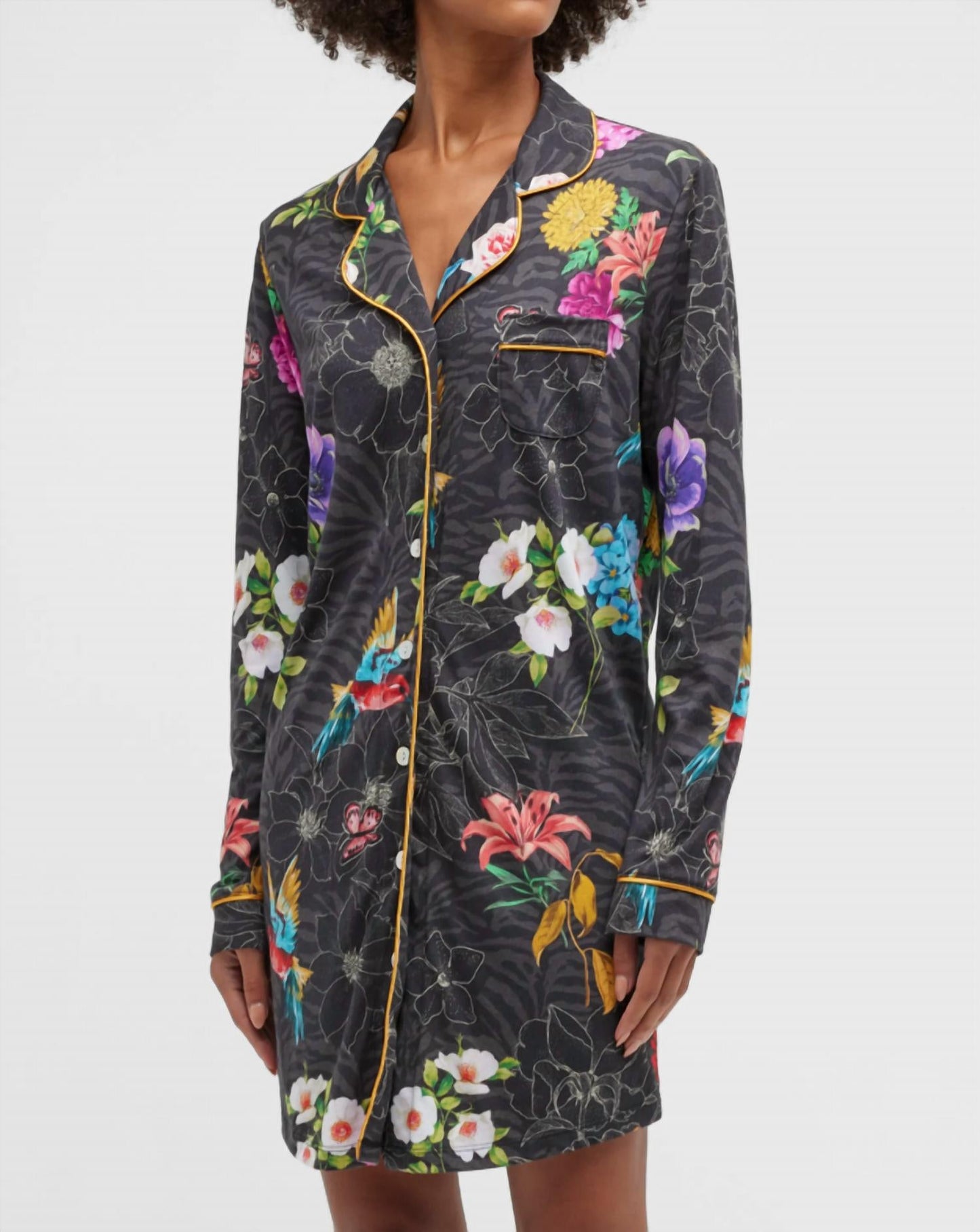 Johnny Was - ZIPPY LONG SLEEVE SHIRT