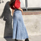Artemis Vintage - Desiree Denim Maxi Skirt