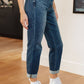Judy Blue - Midrise Cuffed Boyfriend Jeans