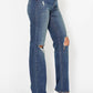 Judy Blue - High Waist Knee Ripped Dad Denim Jeans