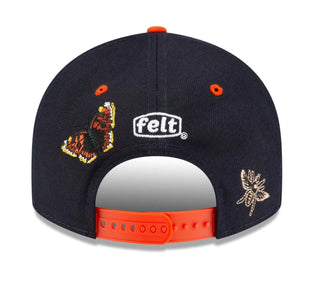 New Era - Men's Astros Felt Low Profile Hat