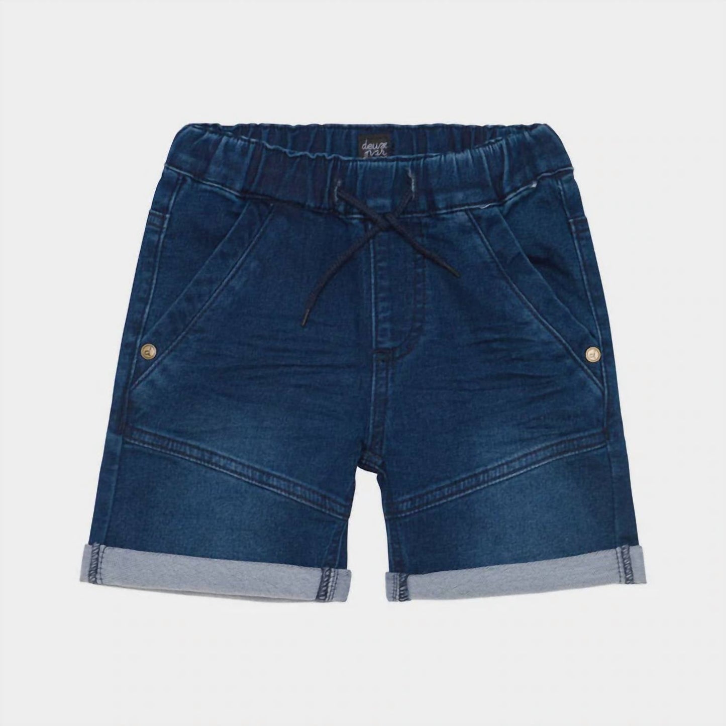 Deux Par Deux - Boy's French Terry Pocket Shorts