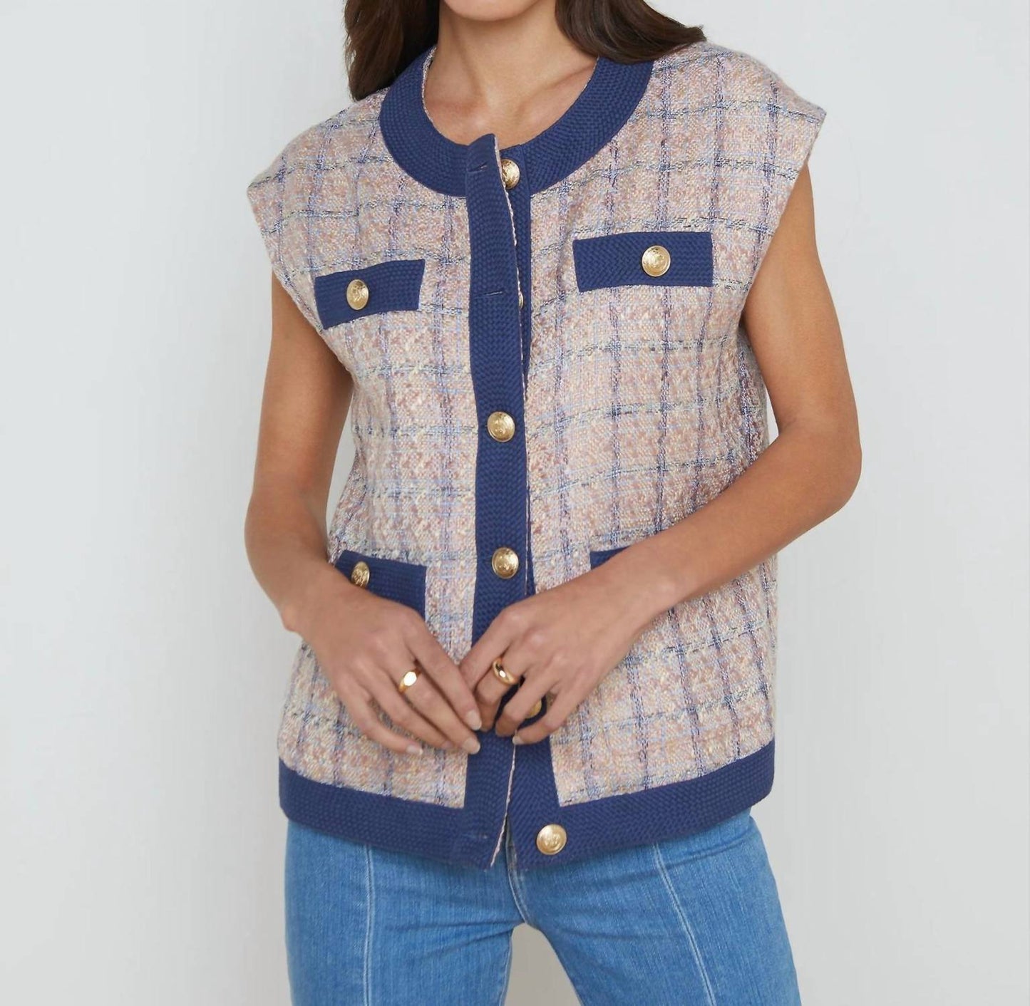 L'Agence - Laurel Oversized Vest