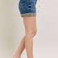 Judy Blue - High Waist Cuffed Jogger Denim Short