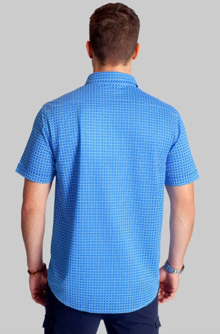 Buki - Castille Check Short Sleeve Tech Shirt