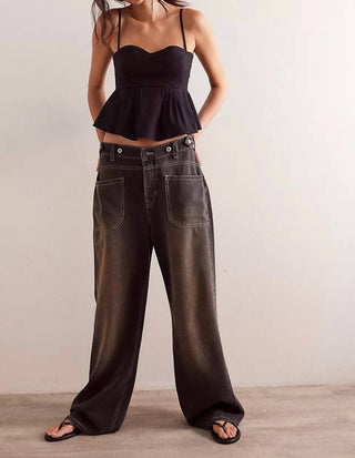 Free People - Palmer Cuffed Jeans