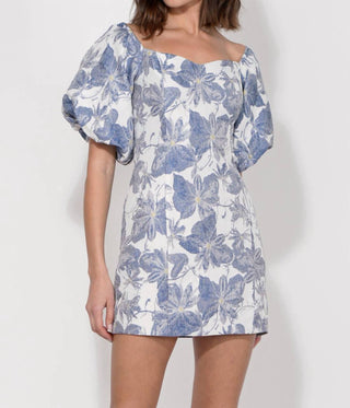Adelyn Rae - Kasia Jacquard Off Shoulder Mini Dress