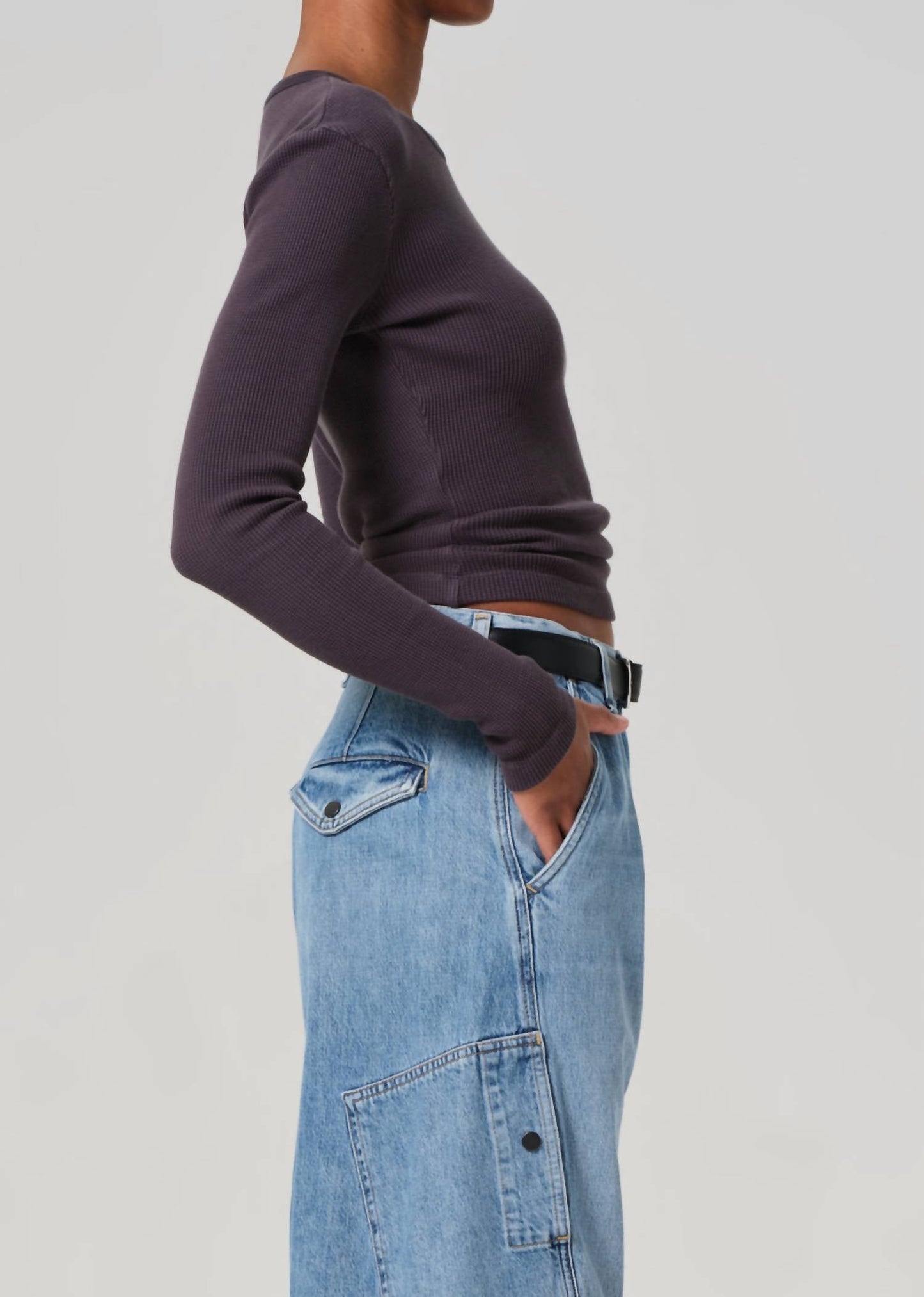 Citizens Of Humanity - Pilar Crewneck Long Sleeve Top
