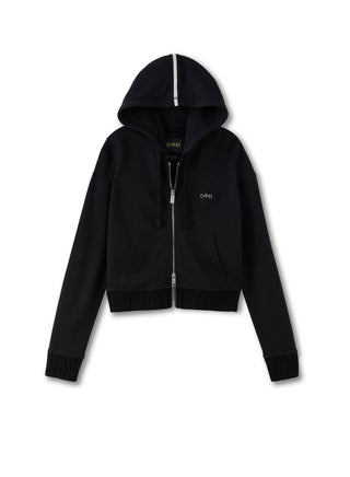 On This Day - Cropped Zip Hoodie