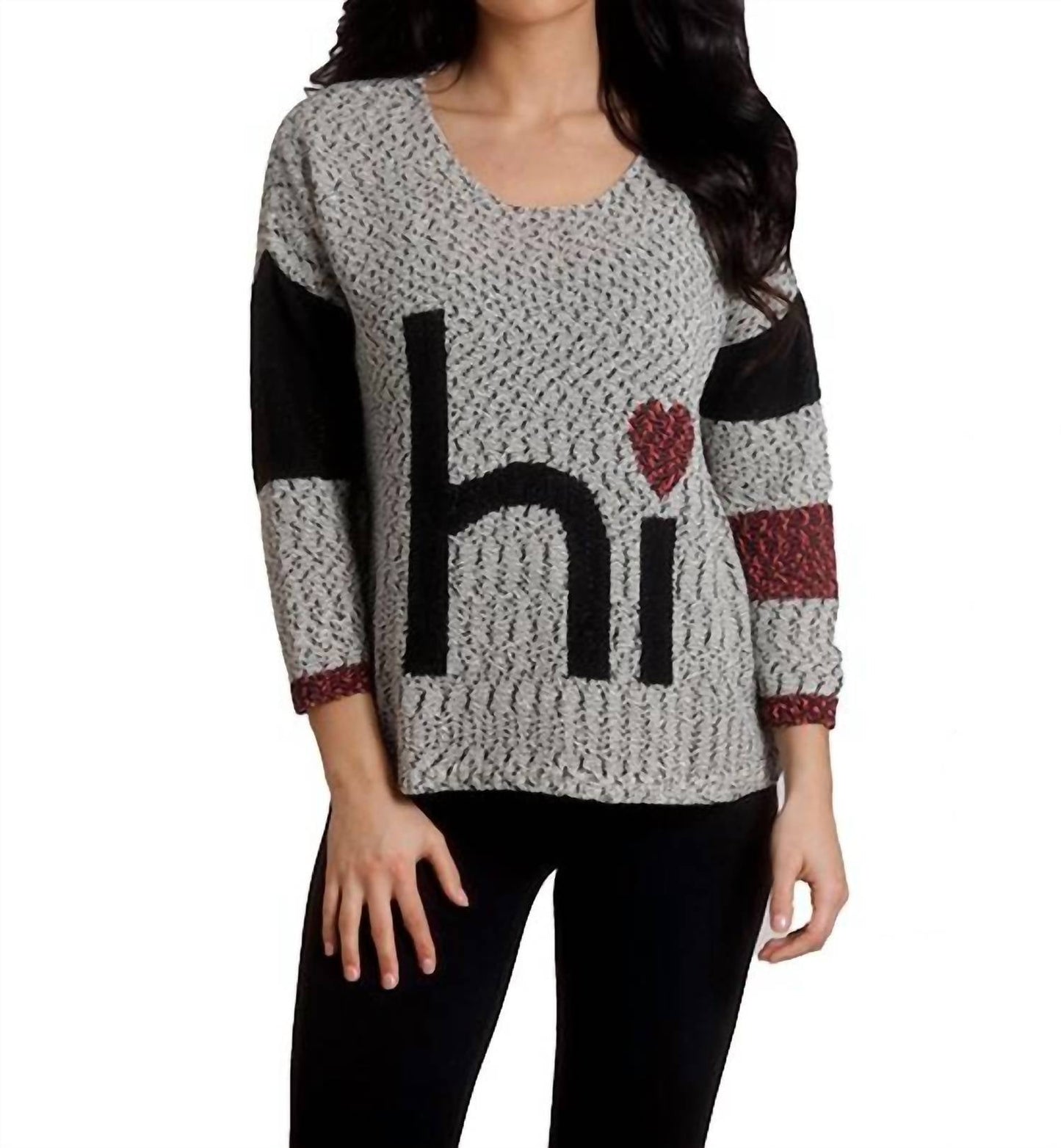 French Kyss - Crochet "HI" Top