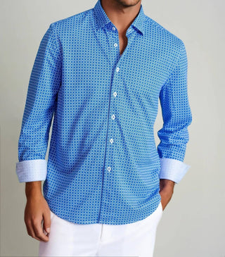 Buki - Swiss Check Long Sleeve Tech Shirt