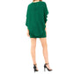 Adelyn Rae - Julia Surplice Cape Mini Dress