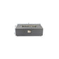 Volon Modern Rectangular Fire Pit Table in Light Gray