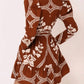 Beyond By Vera - Heidi Long Sleeve Mini Dress