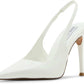 Steve Madden - Women's Reyes Genuine Leather Sling Back Hi Heel Pumps