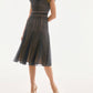 Joseph Ribkoff - Guipure Lace Midi Fit And Flare Dress