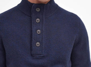 Barbour - Essential Patch Half Zip Sweater