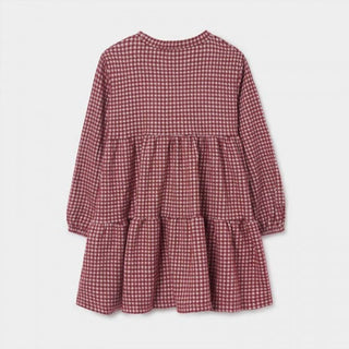 Mayoral - Girls' Tiered Checked Dress