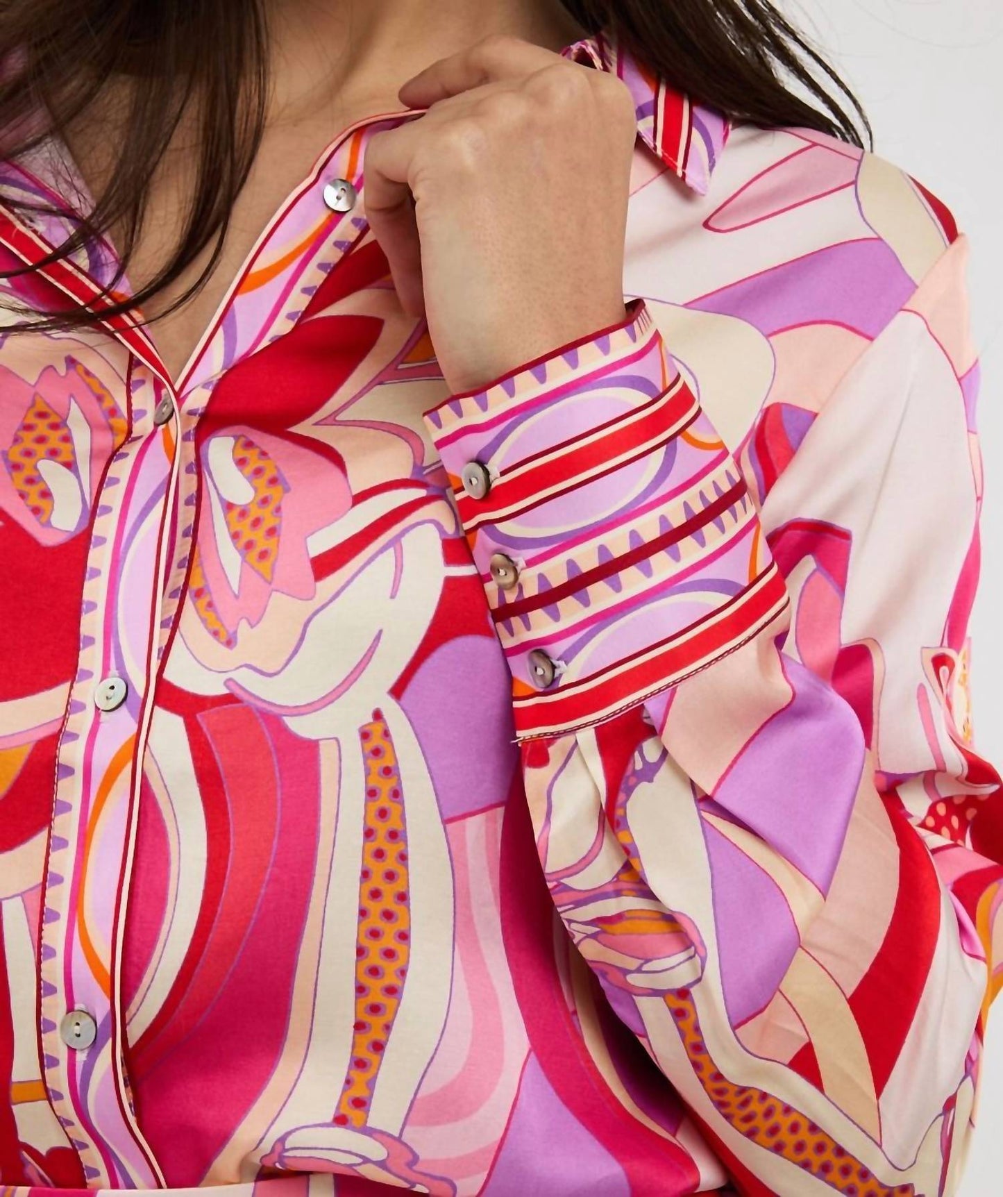 Esqualo - Disco Print Blouse