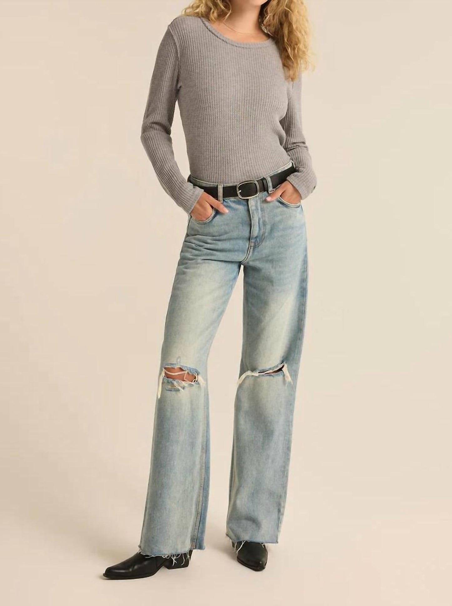 Z Supply - Arlet Thermal Long Sleeve Top