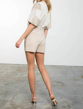 Thml - Aileen Textured Puff Sleeve Top