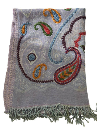 The Gray Crab - Women's Embroidery Scarf