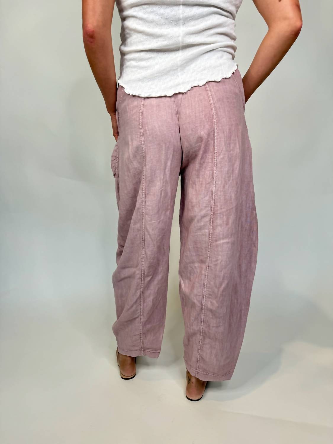 Free People - High Road Solid Pull-on Barrel Pants