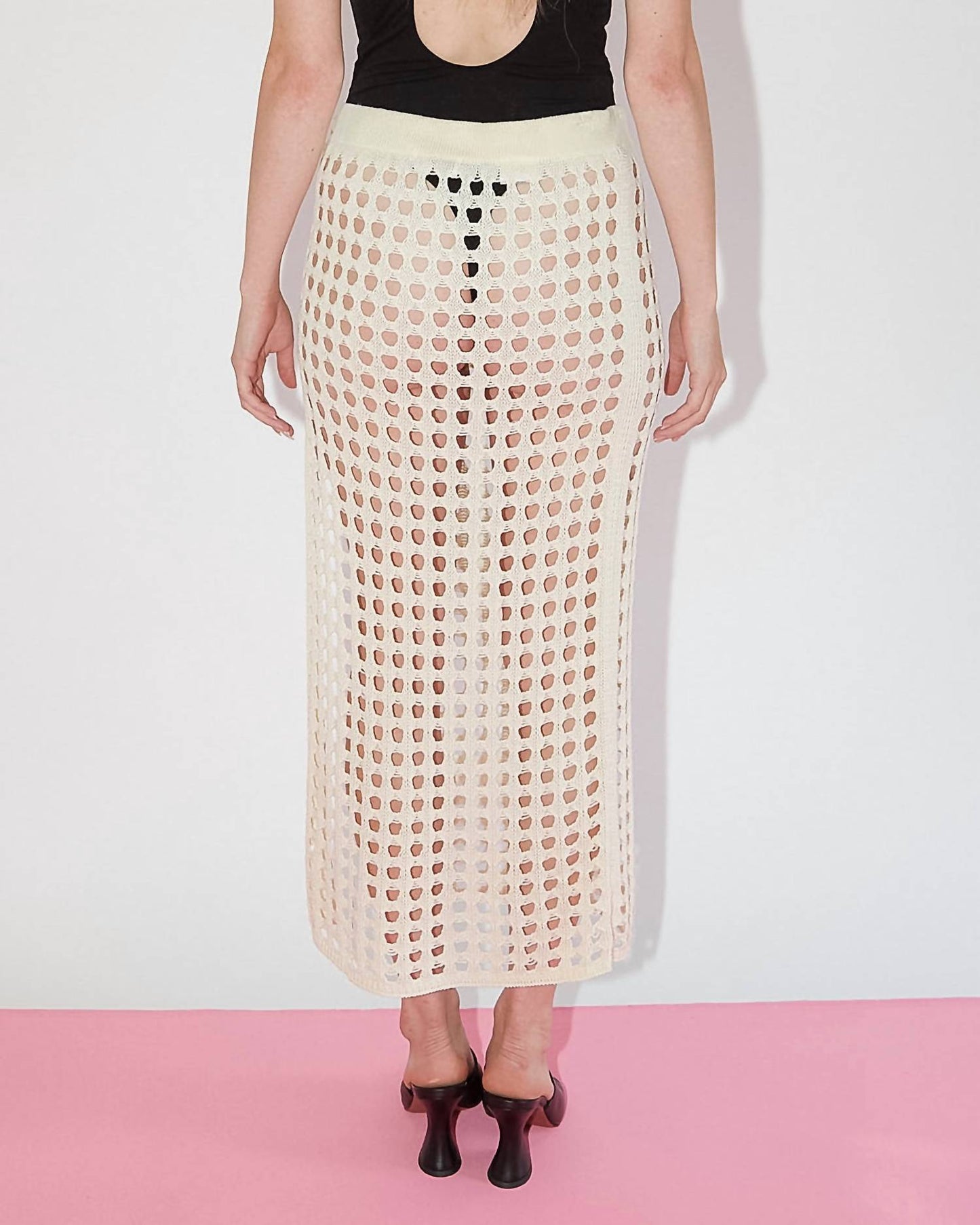 Find Me Now - Mariela Knit Midi Skirt