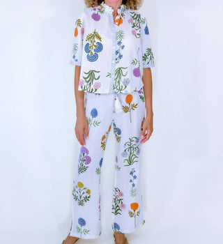 Erica Wilson - Flared Beach Pants