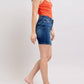 Judy Blue - High Waist Bermuda Back Flap Denim Short