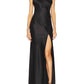 Sau Lee - Penelope Maxi Halter Dress