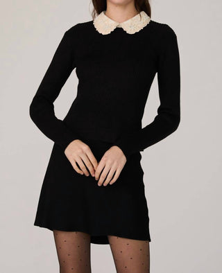 French Connection - Mozzarella Embellished Knit Top