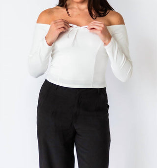 Falcon Park - Reign Off The Shoulder Top