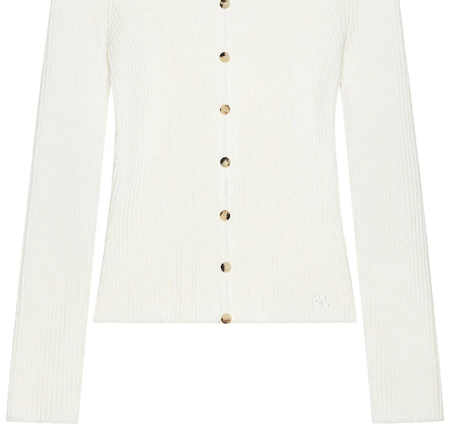 Courreges - Solar Light Rib Cardigan