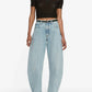 Frame - Ribbed Short Sleeves Cropped Polo Shirt