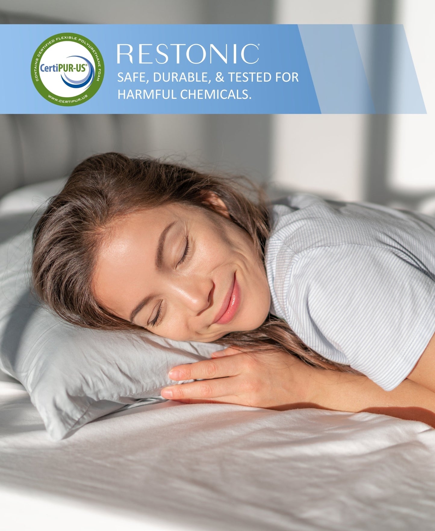 Restonic ComfortCare Hybrid Euro Top Plush King Mattress