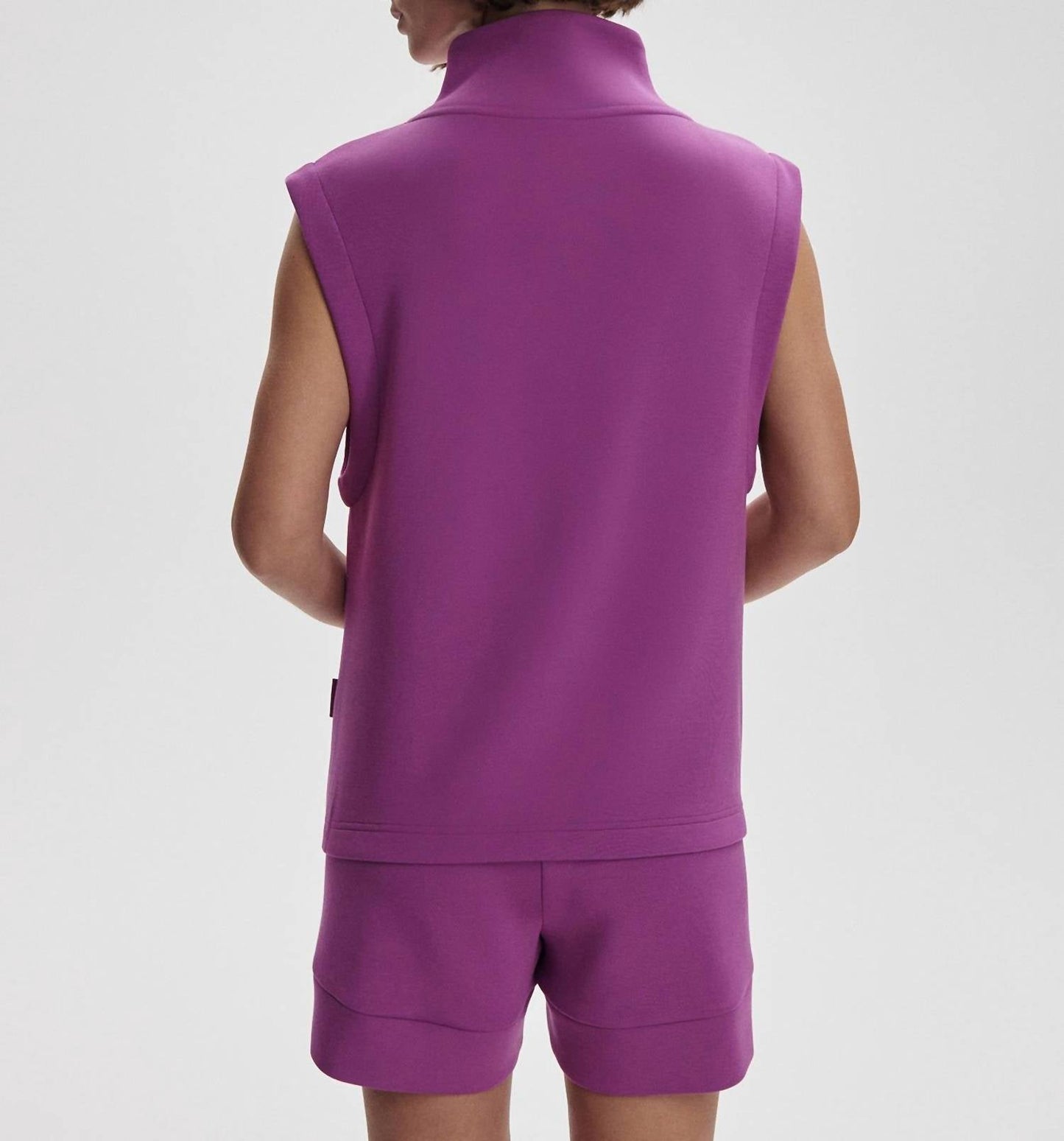Varley - Magnolia Half Zip Tank Top