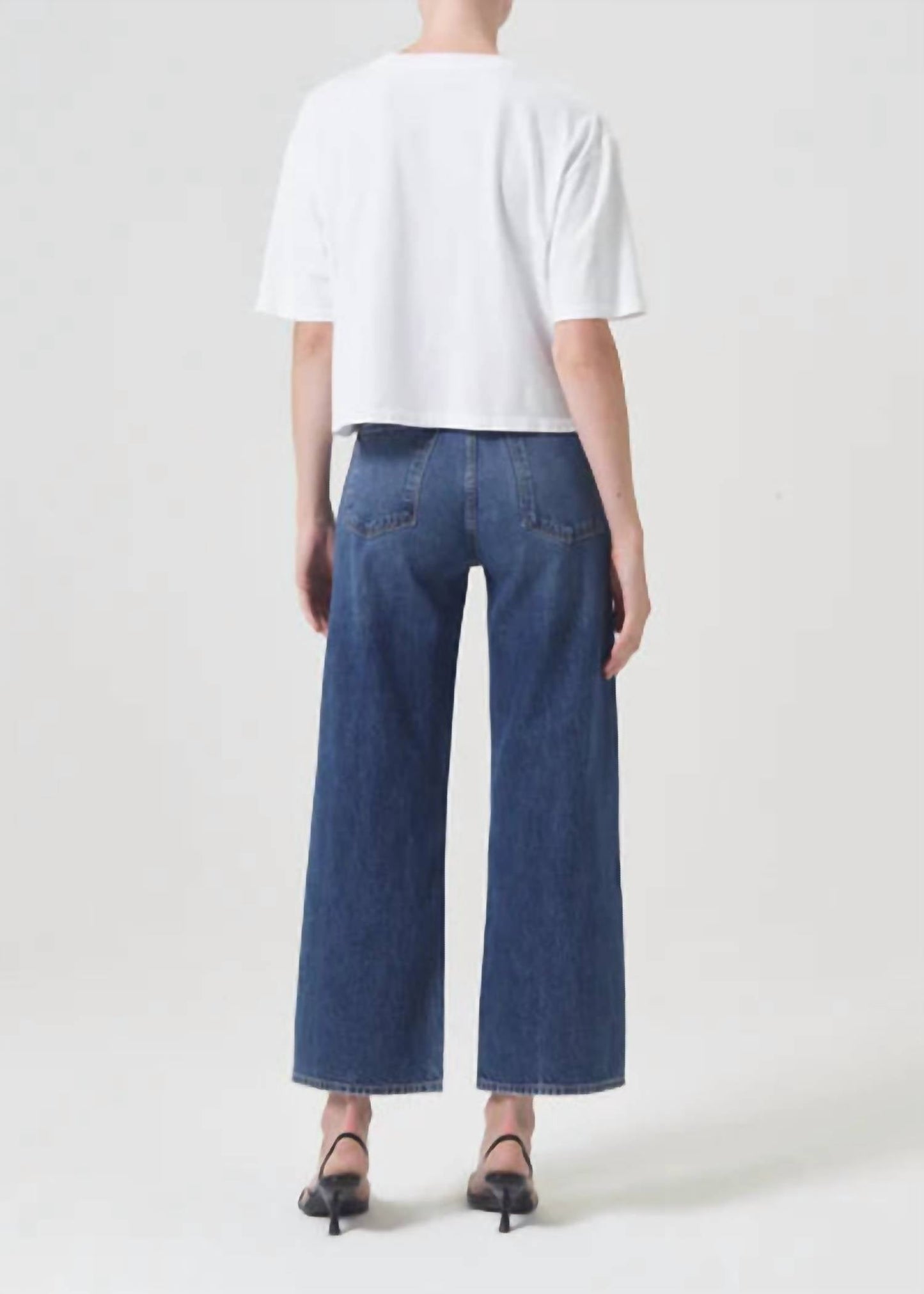 Agolde - Ren High-rise Wide Leg Jeans
