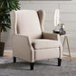 Westeros Wing Back Fabric Upholstered Recliner