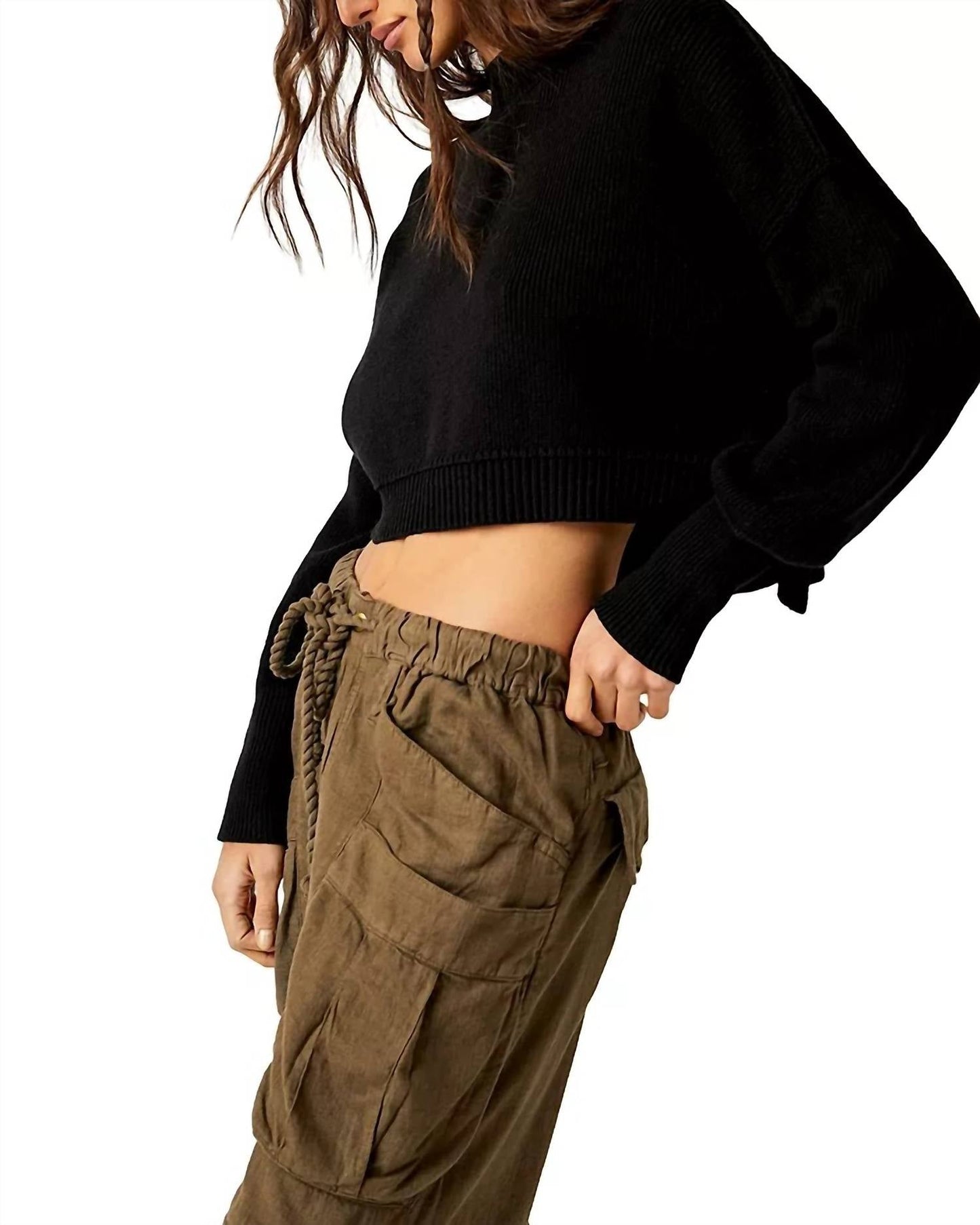 Free People - Easy Street Crop Sweater