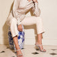 Fifteen Twenty - Tawnie Side-pleat Satin Shirt