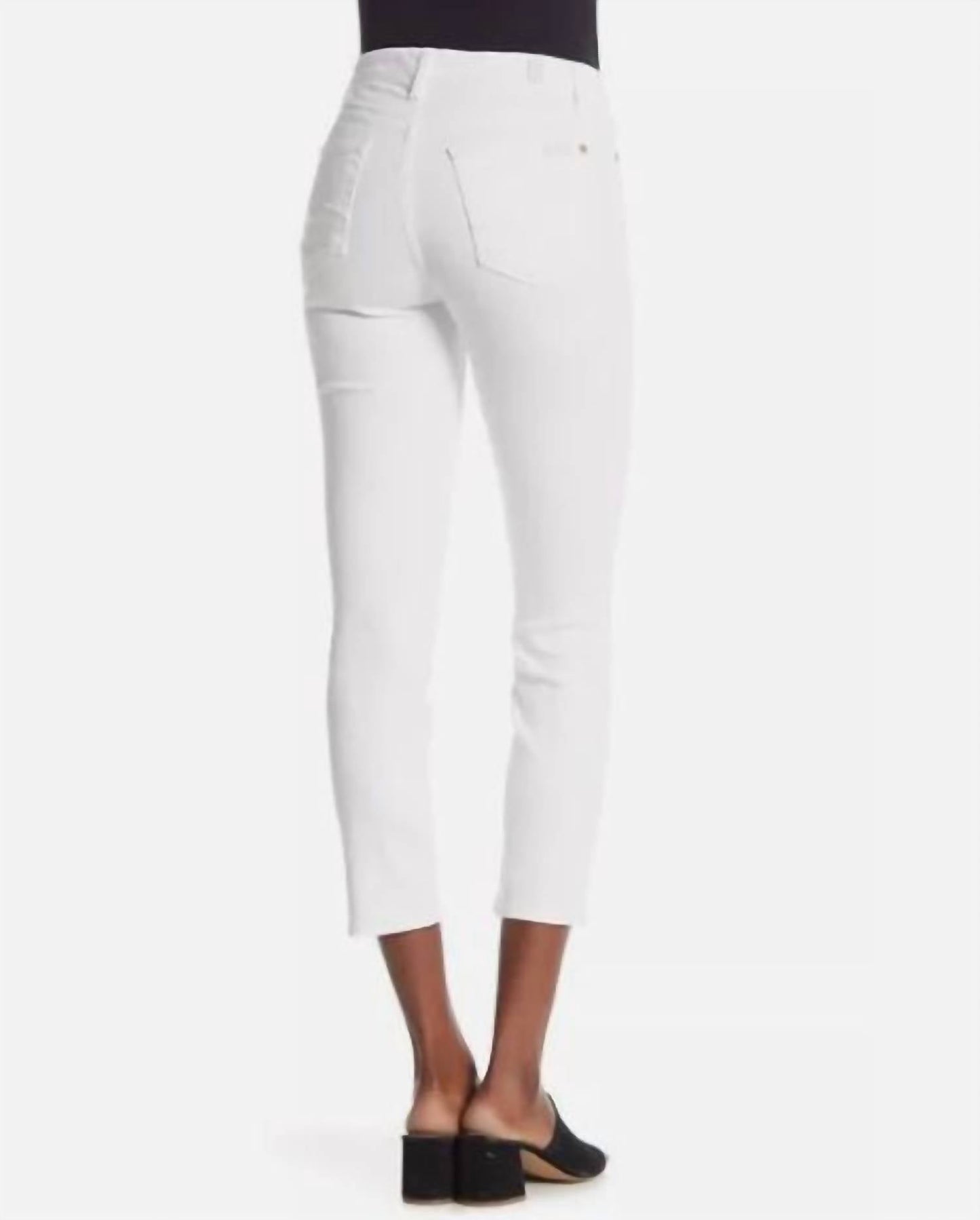 7 For All Mankind - Kimmie High-Waist Crop Skinny Jeans