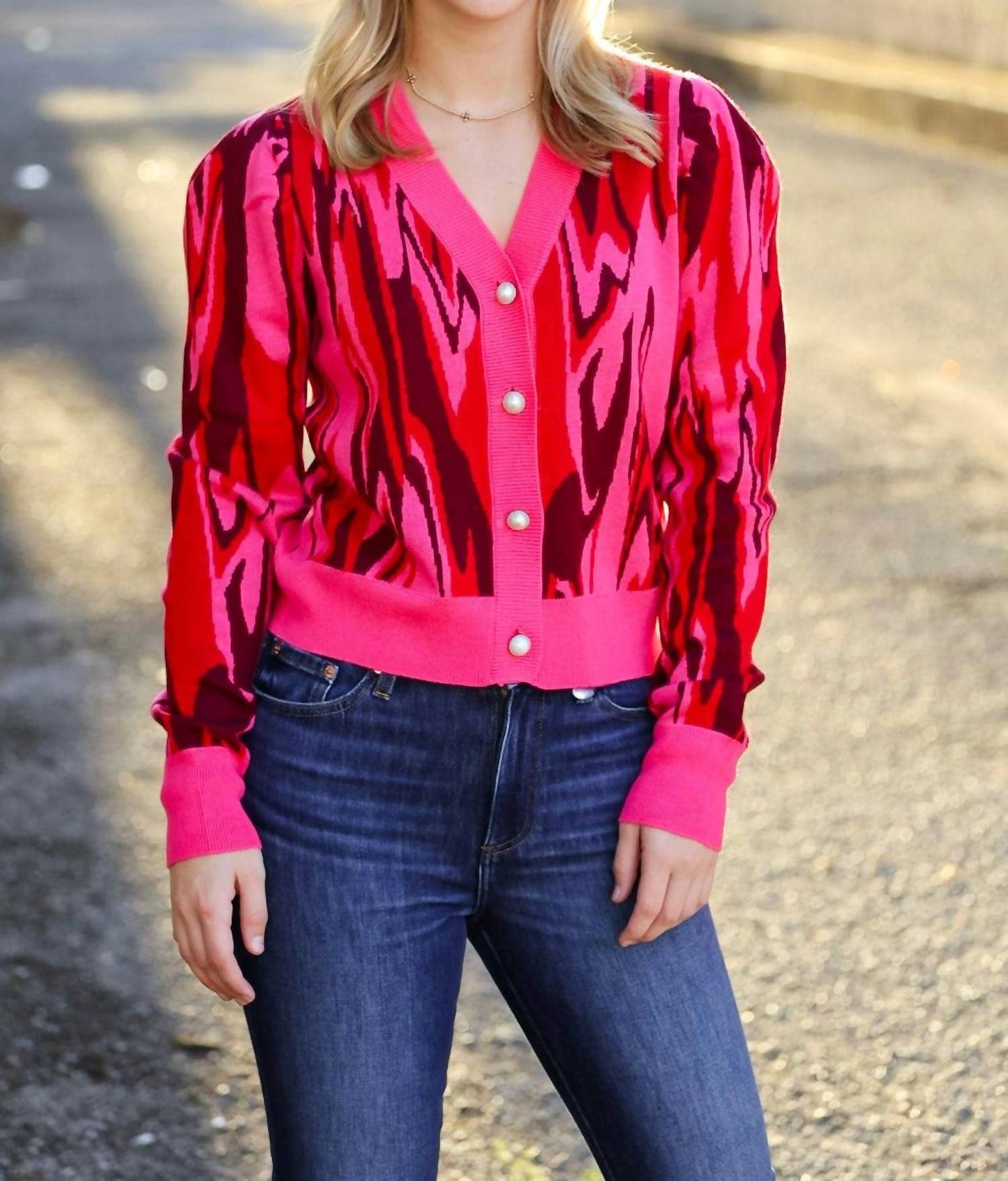 Crosby By Mollie Burch - Jovie Candy Swirl Cardigan