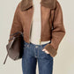 2.7 August Apparel - Aspen Shearling Jacket