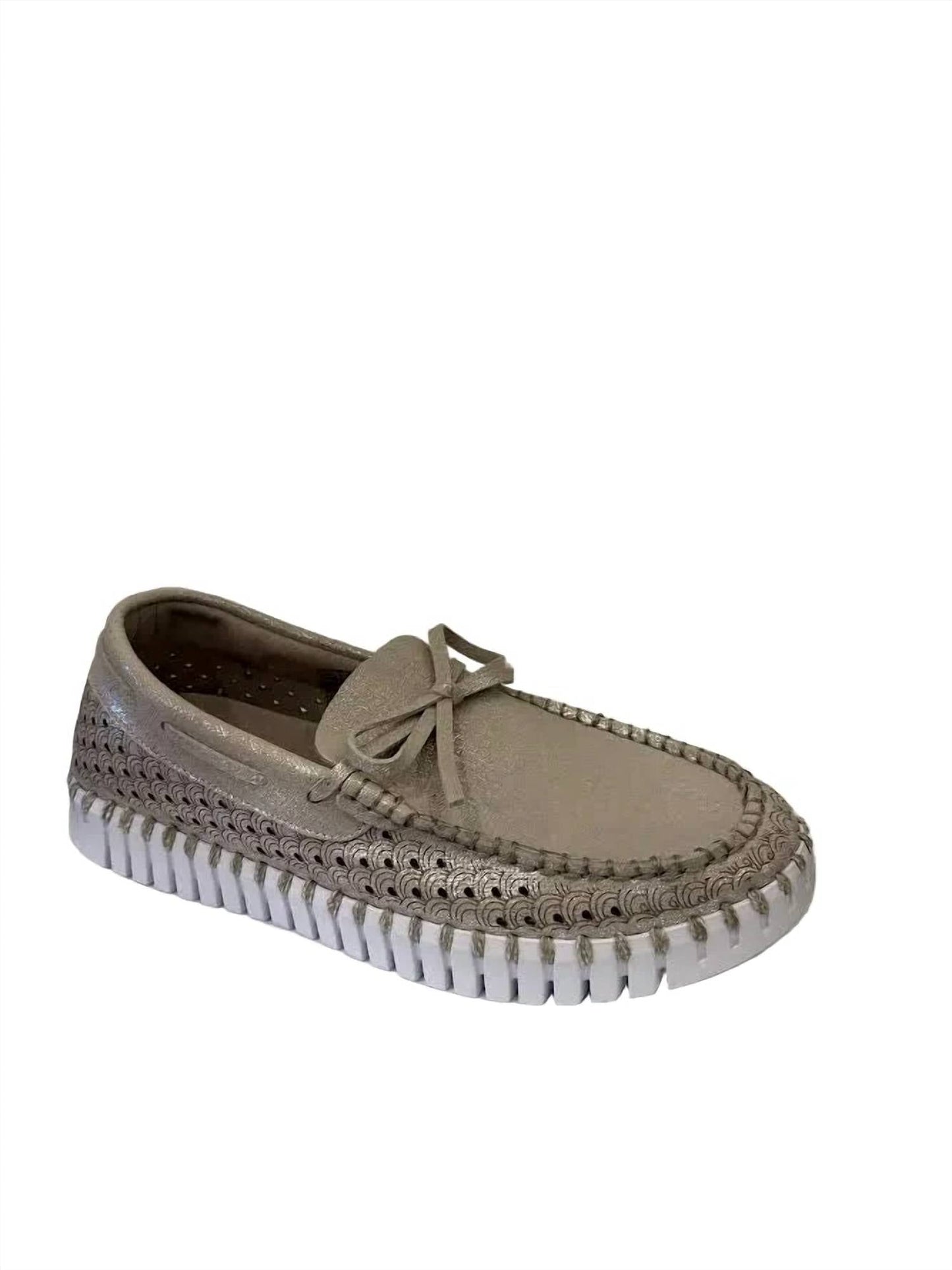 Ilse Jacobsen - Women's Tulip Metallic Loafers