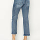 Risen - Mia High Rise Crop Straight Jeans