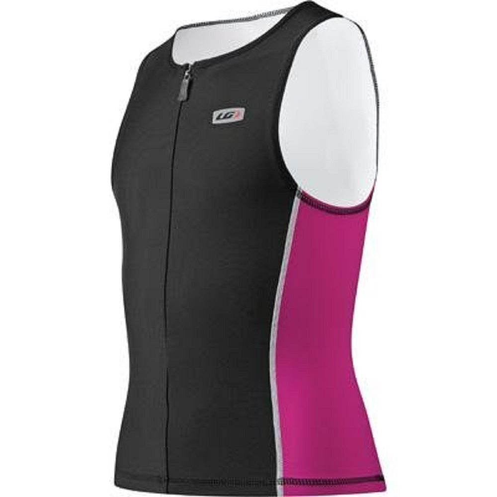 Louis Garneau Women's Competition Sleeveless Tri Top Black Size X-Large
