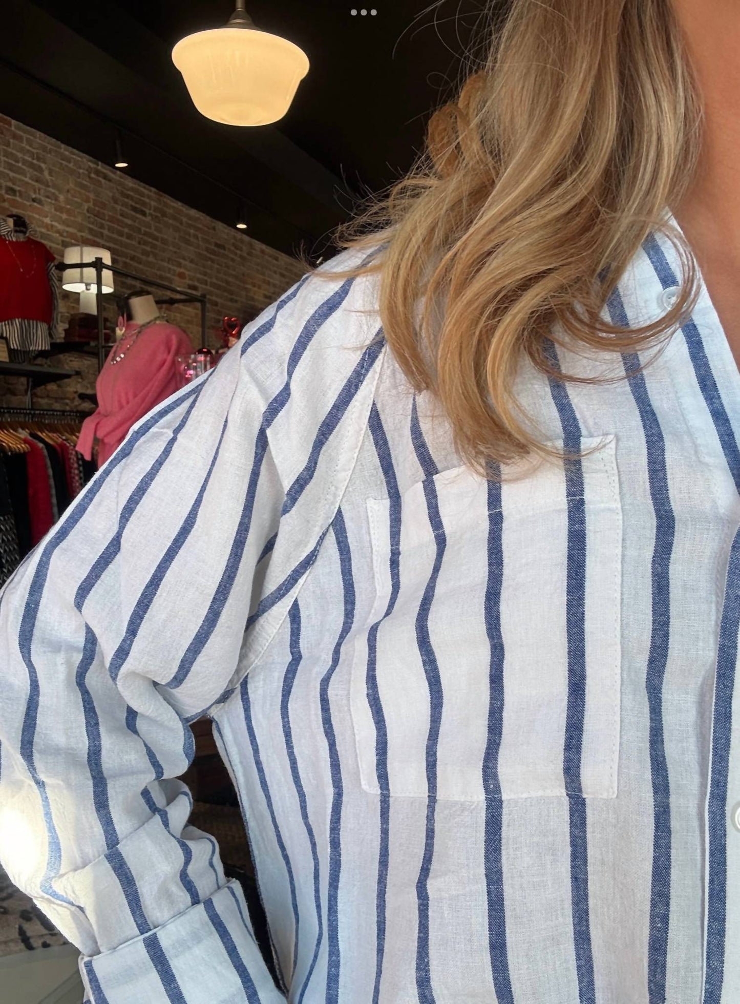 Z Supply - The Perfect Linen Long Sleeve Top