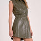Elan - Vegan Leather Dress