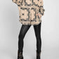 Elleborn - Paisley Sherpa Button Down Jacket